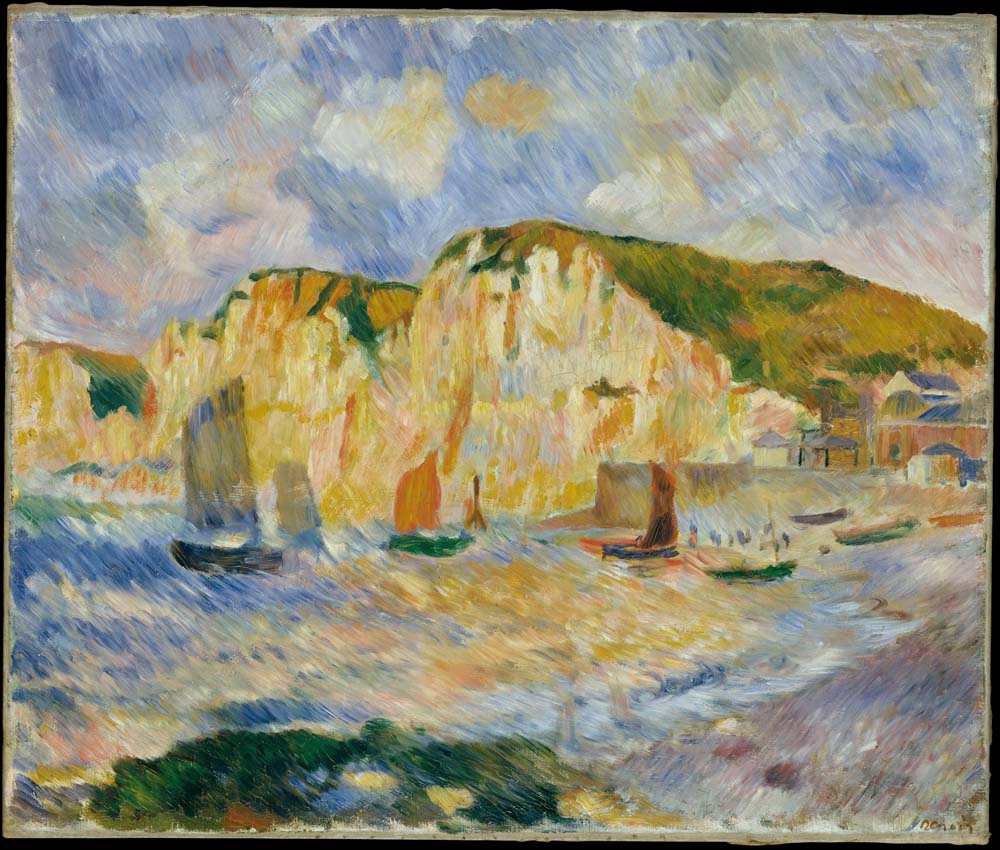 Sea and Cliffs, 1883