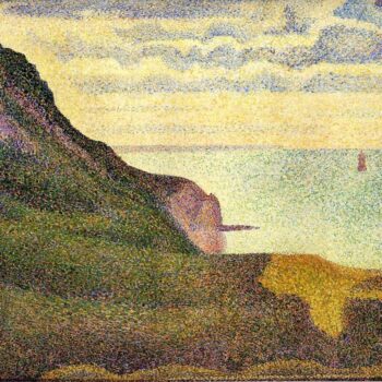 Seascape at Port-en-Bessin, Normandy, 1888