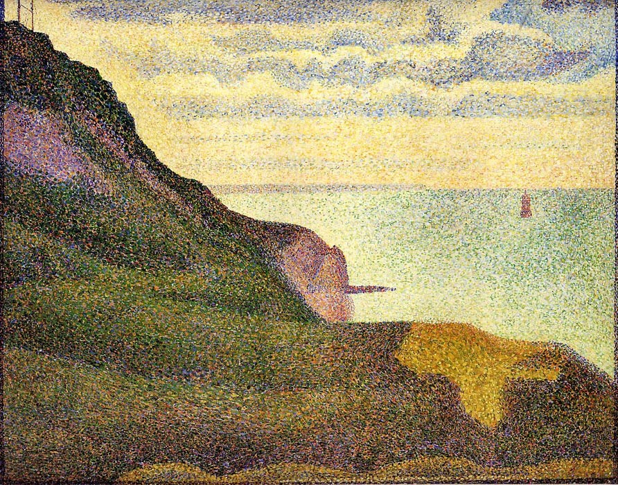 Seascape at Port-en-Bessin, Normandy, 1888