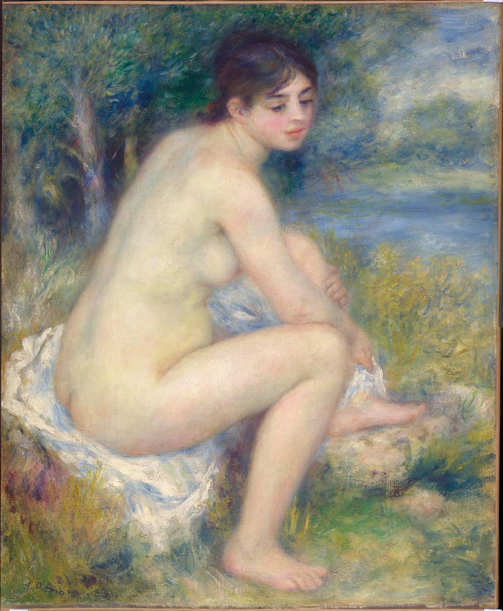Seated Bather, 1883