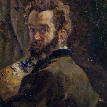Self Portrait with Easel, 1878