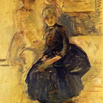 Self Portrait with Julie (study) - 1887
