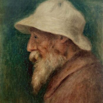 Self Portrait with a White Hat, 1910