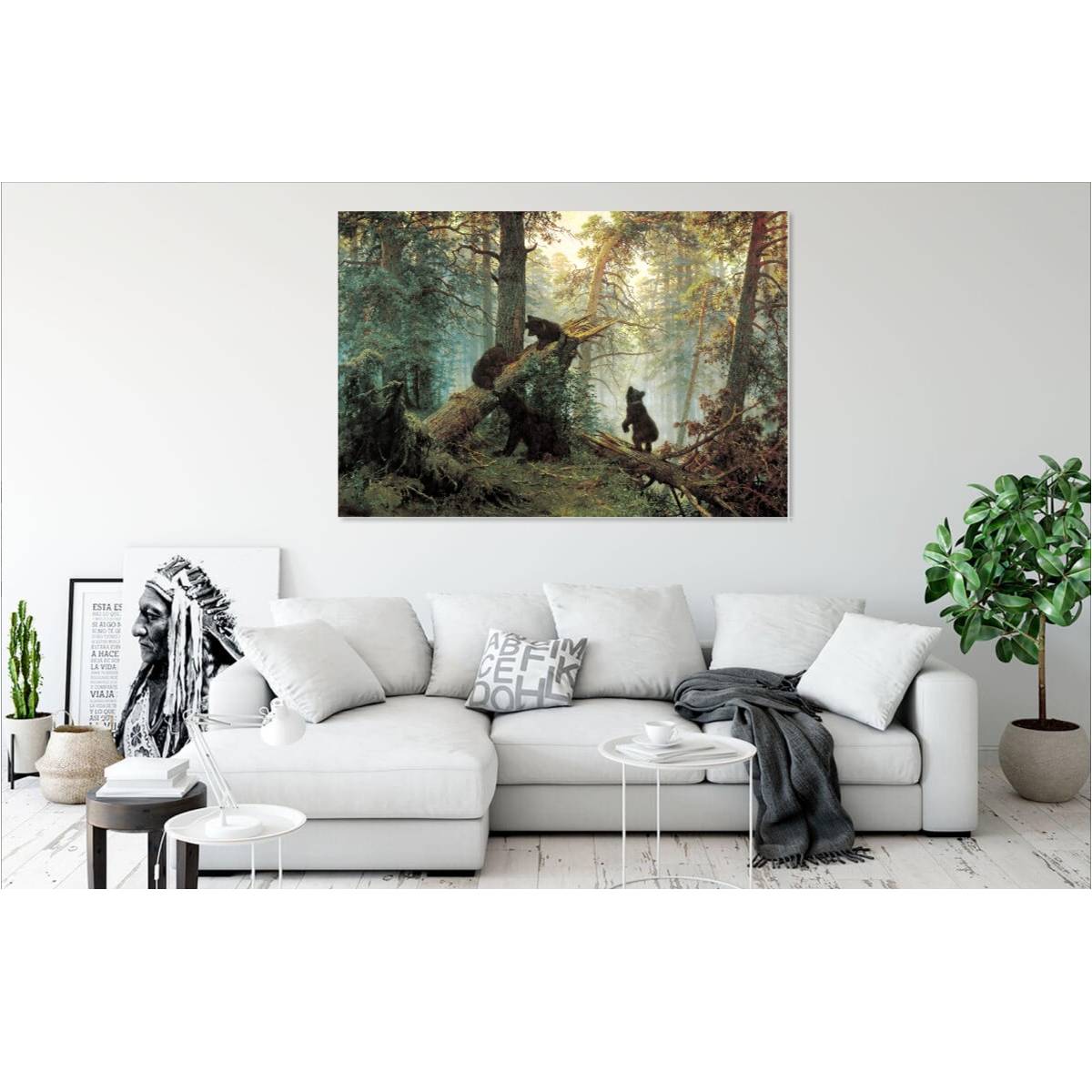 ShIShKIN Ivan - Utro v sosnovom lesu (morning in pine forest) (3)