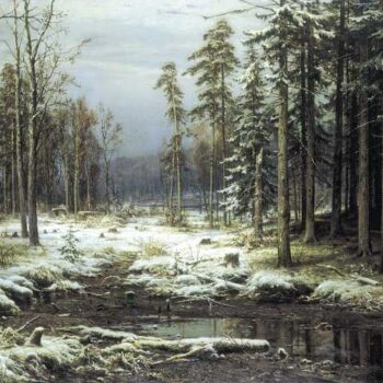 ShIShKIN Ivan - Pervyiy sneg (First Snow)