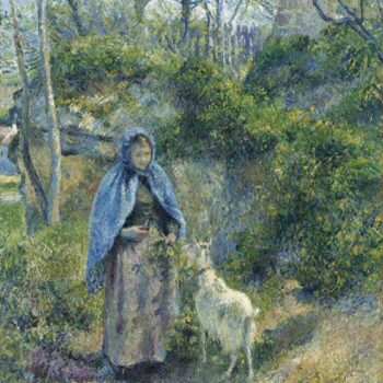 Shepherdess and the Goat, 1881