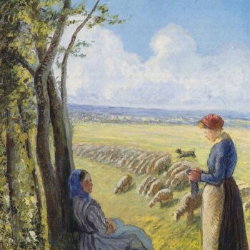 Shepherdesses, 1887