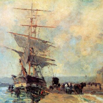 Ship in Harbour Rouen