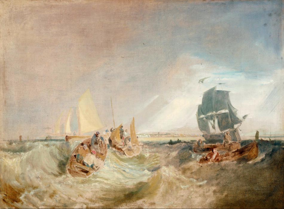 Shipping at the Mouth of the Thames