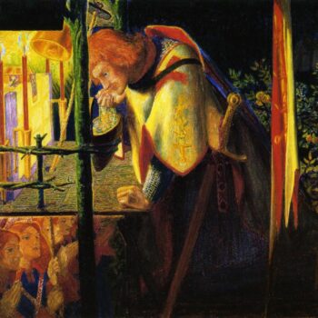 Sir Galahad at the Ruined Chapel, 1859