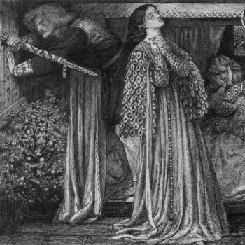 Sir Launcelot in the Queen`s Chamber, 1855
