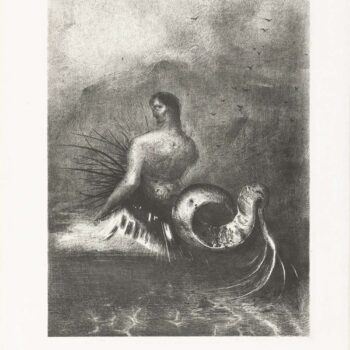 Siren Coming out of the Waves, Dressed in Flames, 1883