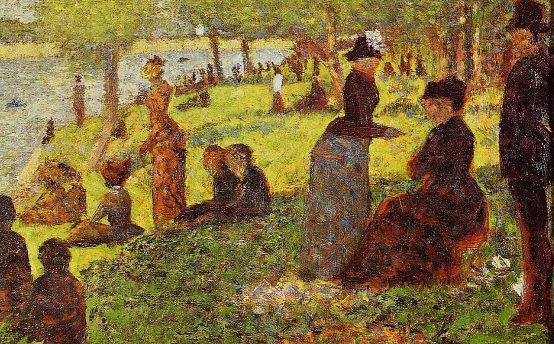 Sketch with Many Figures 1884