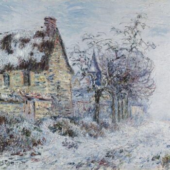 Snow Effect at Porte-Joie, 1901