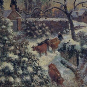 Snow Effect in Montfoucault, 1882
