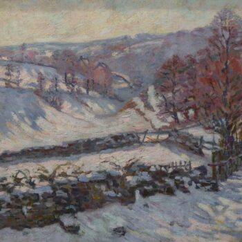 Snow Landscape at Crozant, 1895