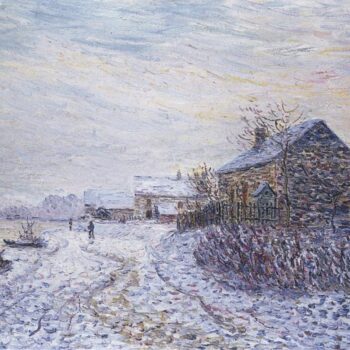 Snow Rifts near the Seine