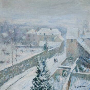 Snow at Triel-sur-Seine, 1917