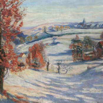 Snow in Crozant, 1898