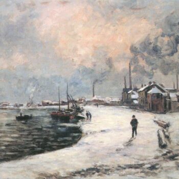 Snow in Ivry, 1873