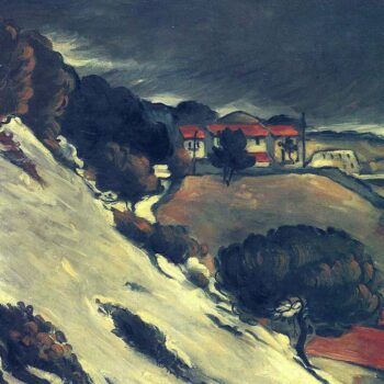 Snowmelt in L'Estaque, 1870