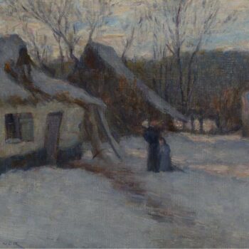 Snowy Landscape, Etaples, 1894