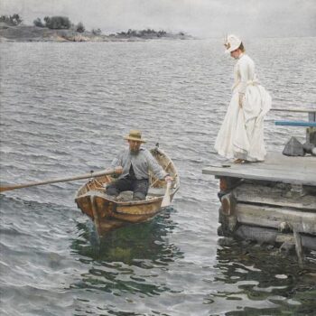 Sommarnoje (1886), akvarell av Anders Zorn