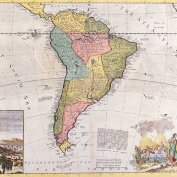 South America, Mermann Moll 1715