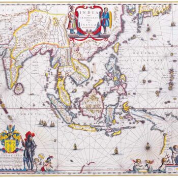 South East Asia, Willem Blaeu 1650