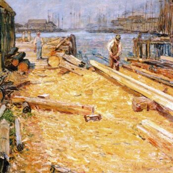 Sparyard, Inner Harbor, Gloucester, 1901