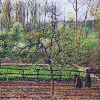 Spring, Gray Weather, Eragny, 1895