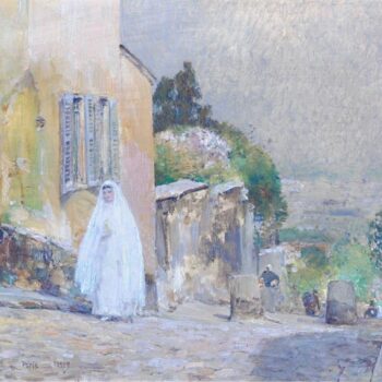 Spring Morning, Rue Mt. Cenis Montmartre, 1889