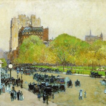 Spring Morning in the Heart of the City (aka Madison Square, New York), 1890