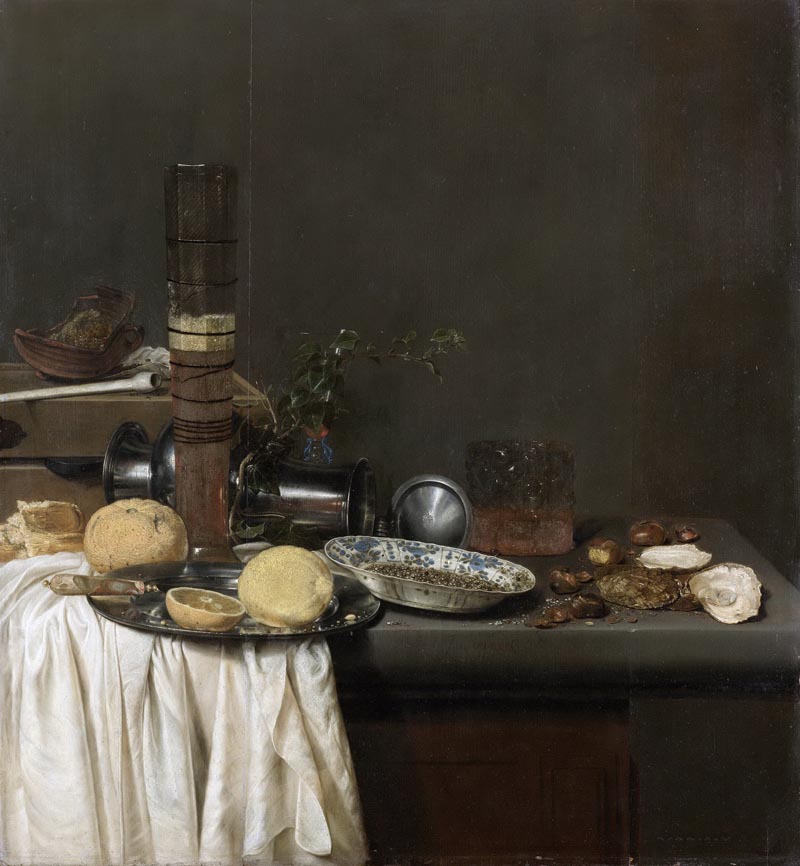 Still-life with a high glass of beer - 1647