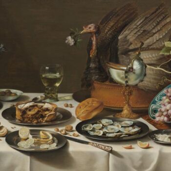 Still-life with the Turkish pie - 1627