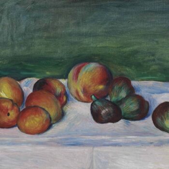 Still Life - Apricots and Figues