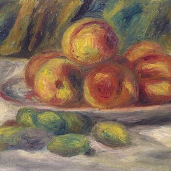 Still Life - Peaches and Almond