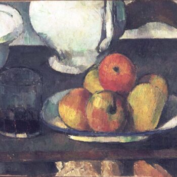 Still Life with Apples and a Glass of Wine, 1877-79