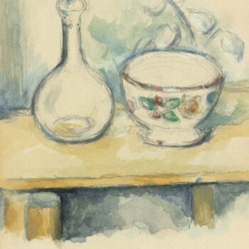 Still Life with Carafe and Bowl, 1878-80