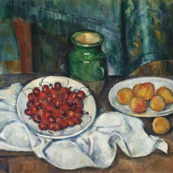Still Life with Cherries and Peaches, 1885-87