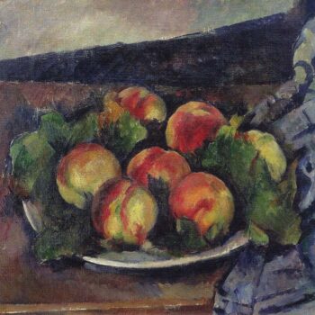Still Life with Dish of Peaches, 1890-94