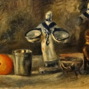 Still Life with Faience Figure, 1880