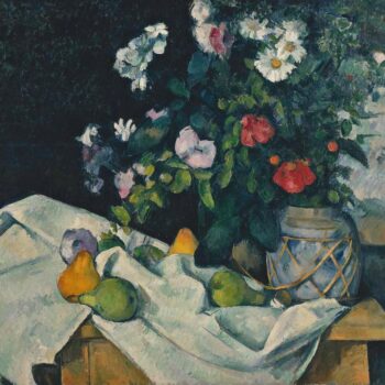 Still Life with Flowers and Fruit, 1888-90