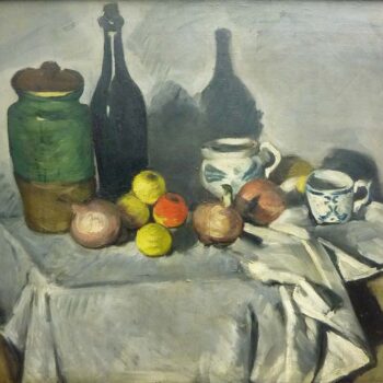 Still Life with Fruit and Crockery, 1869-71
