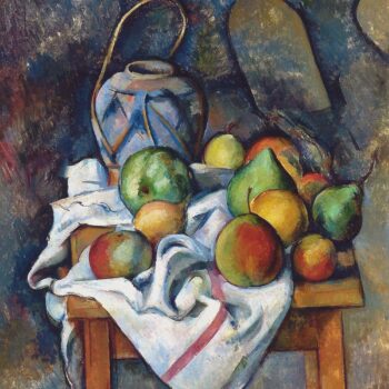Still Life with Ginger Jar and Fruit, 1895