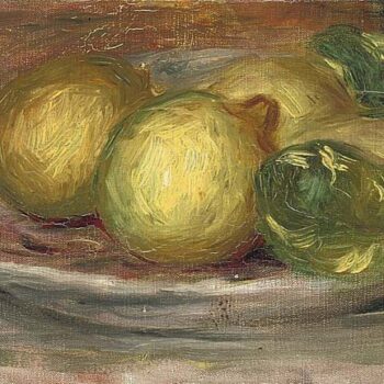 Still Life with Lemons on Plate