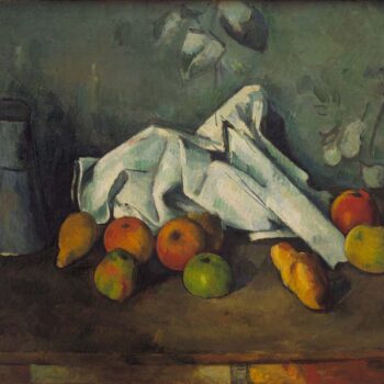 Still Life with Milk Can and Apples, 1890-91