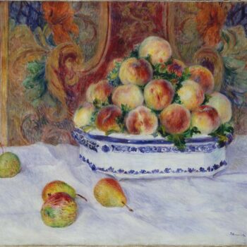 Still Life with Peaches, 1881