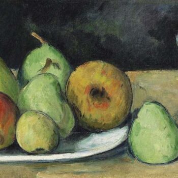 Still Life with Pears and Glass, 1879-80