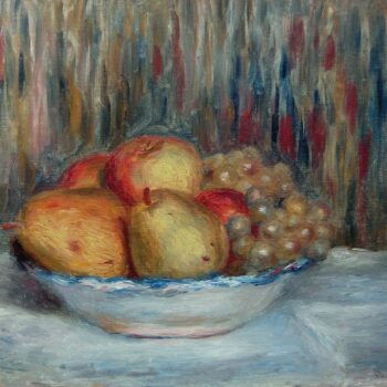 Still Life with Pears and Grapes